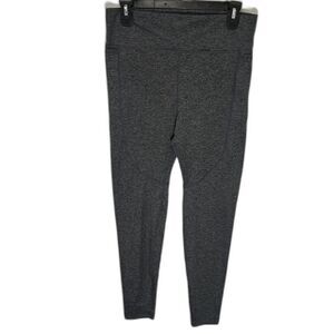 Vuori Heathered Grey Leggings Size X-Large